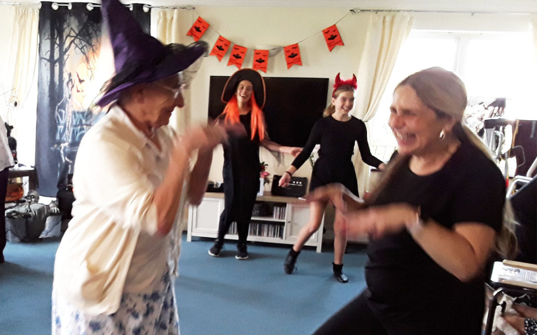 Silverpoint Court Residential Care Home Halloween dinner party