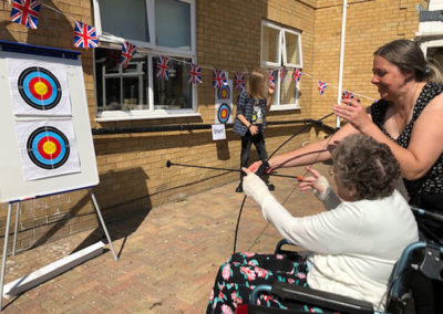 Sports day at Silverpoint Court Residential Care Home 5