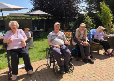 Sports day at Silverpoint Court Residential Care Home 7