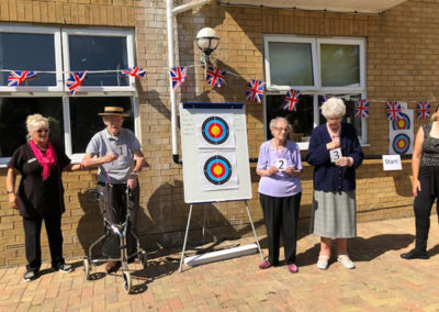 Sports day at Silverpoint Court Residential Care Home 9