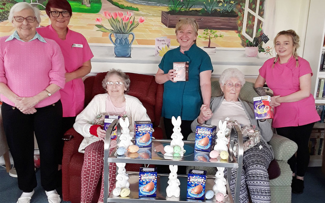 Silverpoint Court Residential Care Home receives a cracking good gift from Morrisons