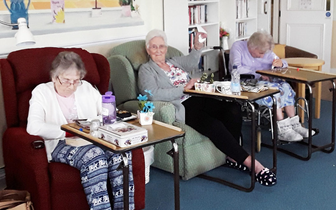 Eyes down for a full house at Silverpoint Court Residential Care Home