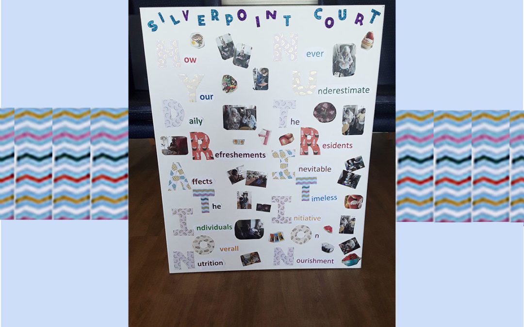 Silverpoint Court Residential Care Home residents enter poster competition