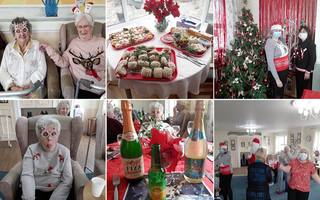 Christmas Party at Silverpoint Court Residential Care Home