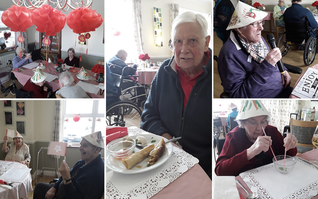 Celebrating Chinese New Year at Silverpoint Court Residential Care Home