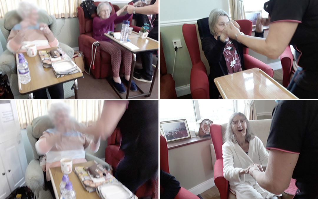 The joy of rock and roll at Silverpoint Court Residential Care Home