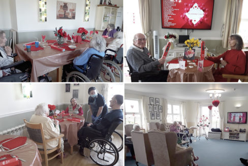 Valentine's Day at Silverpoint Court Residential Care Home