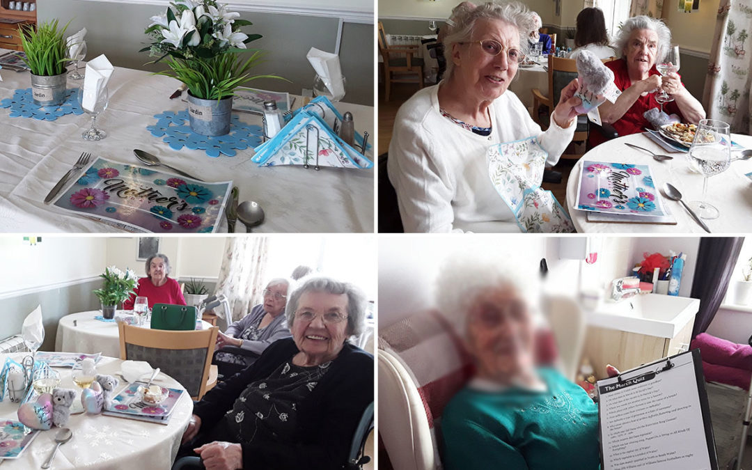 Mothers Day smiles at Silverpoint Court Residential Care Home
