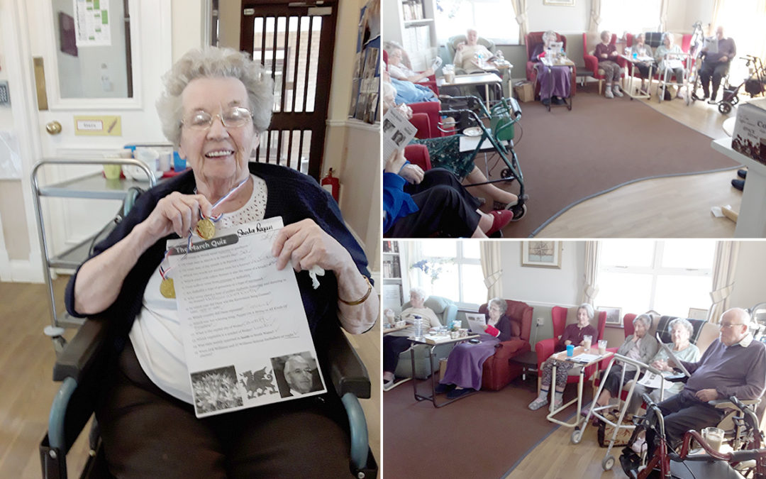 Coffee and sparkles at Silverpoint Court Residential Care Home