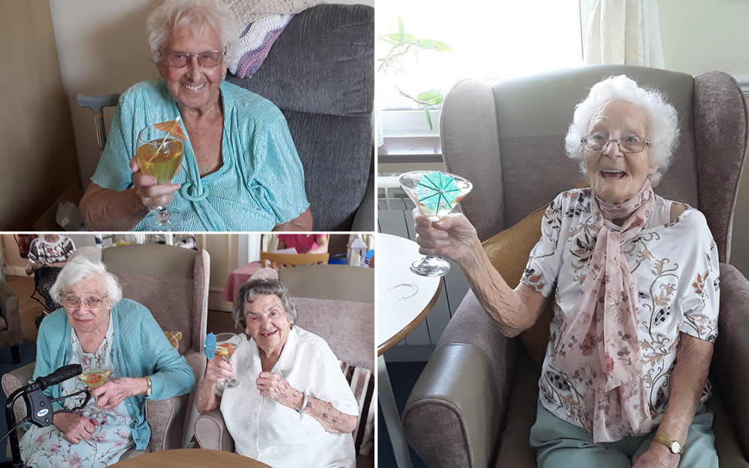 Sweet treats and refreshing drinks at Silverpoint Court Residential Care Home