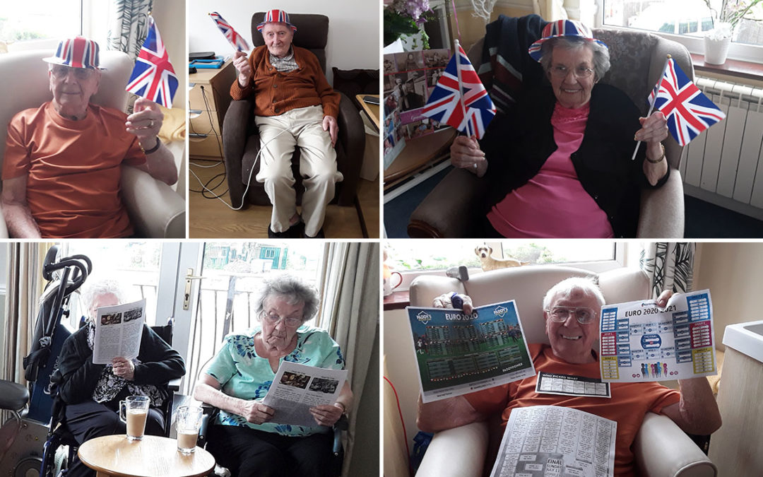 Quiz fun and football fever at Silverpoint Court Residential Care Home
