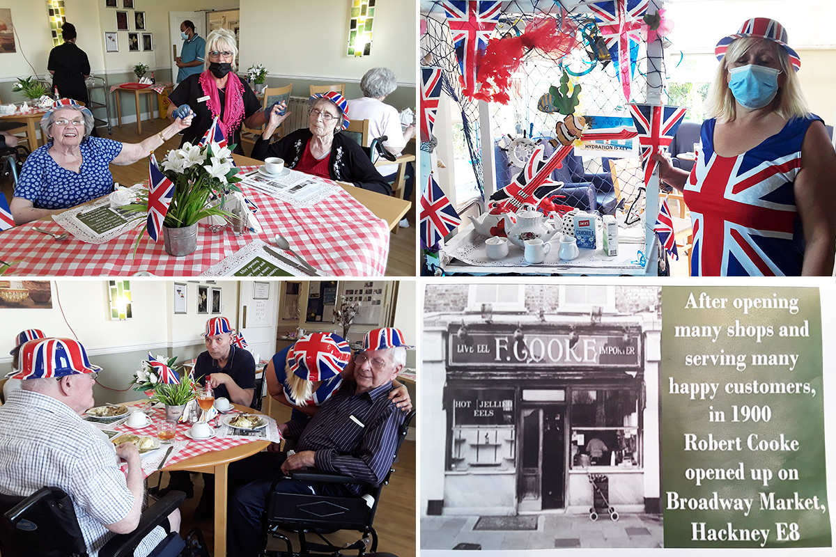 Cruise coffee morning and themed lunch at Silverpoint Court Residential Care Home