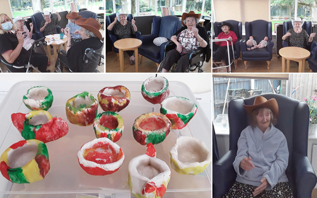 Fun and games at Silverpoint Court Residential Care Home