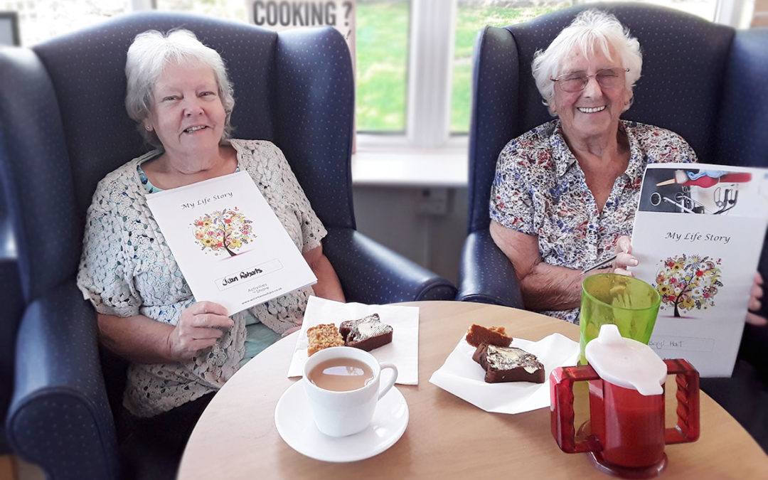 Reminiscence activities at Silverpoint Court Residential Care Home