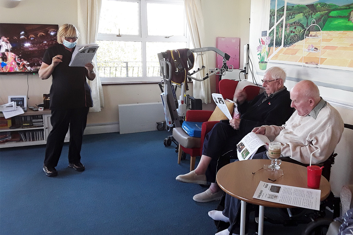 Silverpoint Court Residential Care Home coffee afternoon