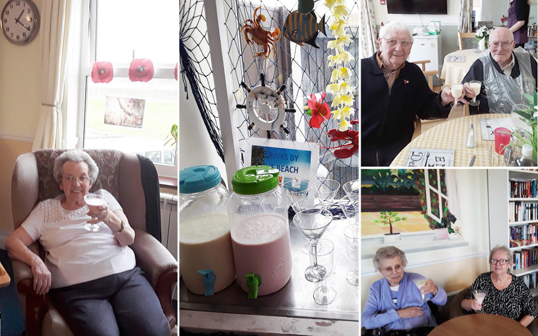 Milkshakes and bingo fun at Silverpoint Court Residential Care Home