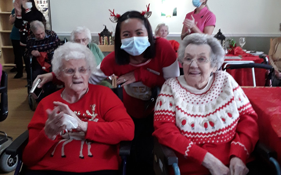 Party time at Silverpoint Court Residential Care Home