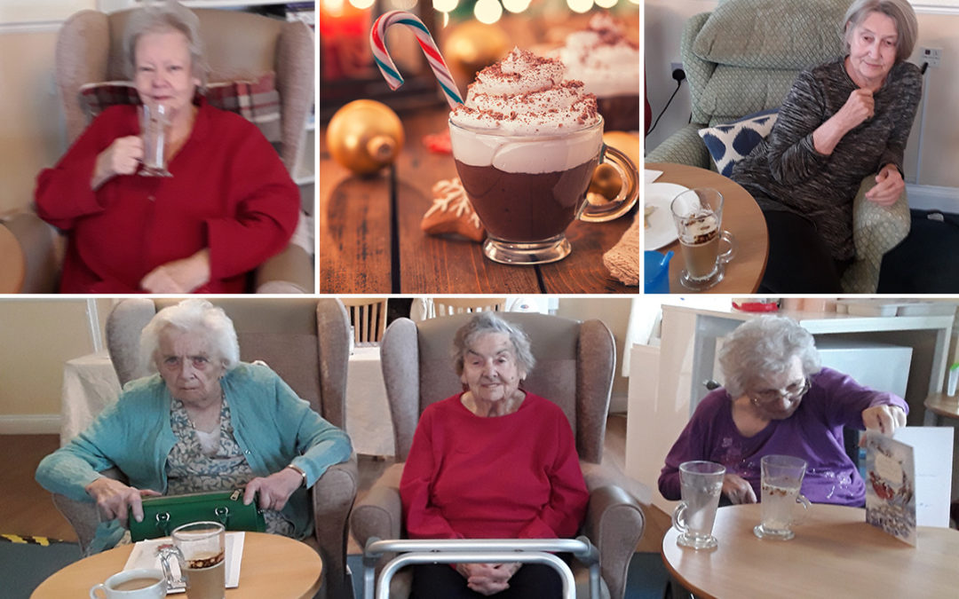 Christmas coffees and quizzes at Silverpoint Court Residential Care Home