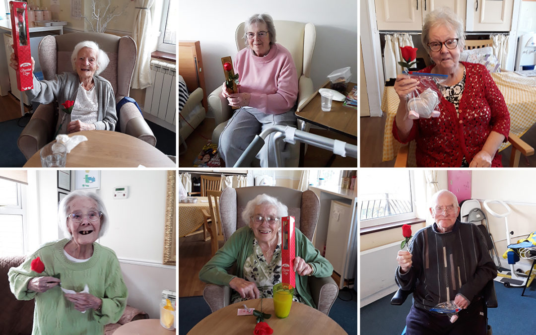 Valentine fun and more at Silverpoint Court Residential Care Home