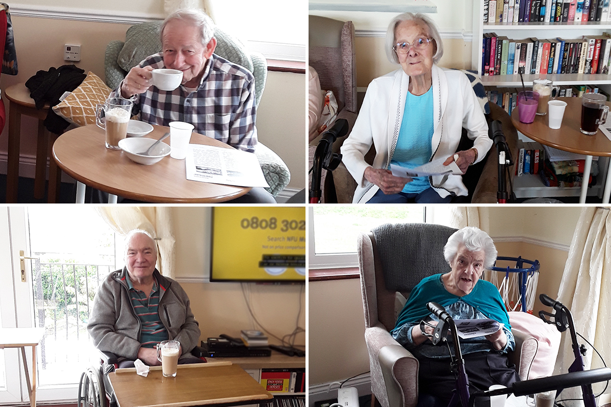 Reminiscing with the Weekly Sparkle at Silverpoint Court Residential Care Home