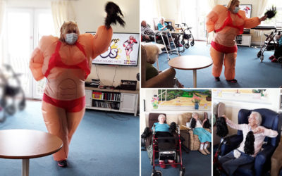Muscles and music at Silverpoint Court Residential Care Home