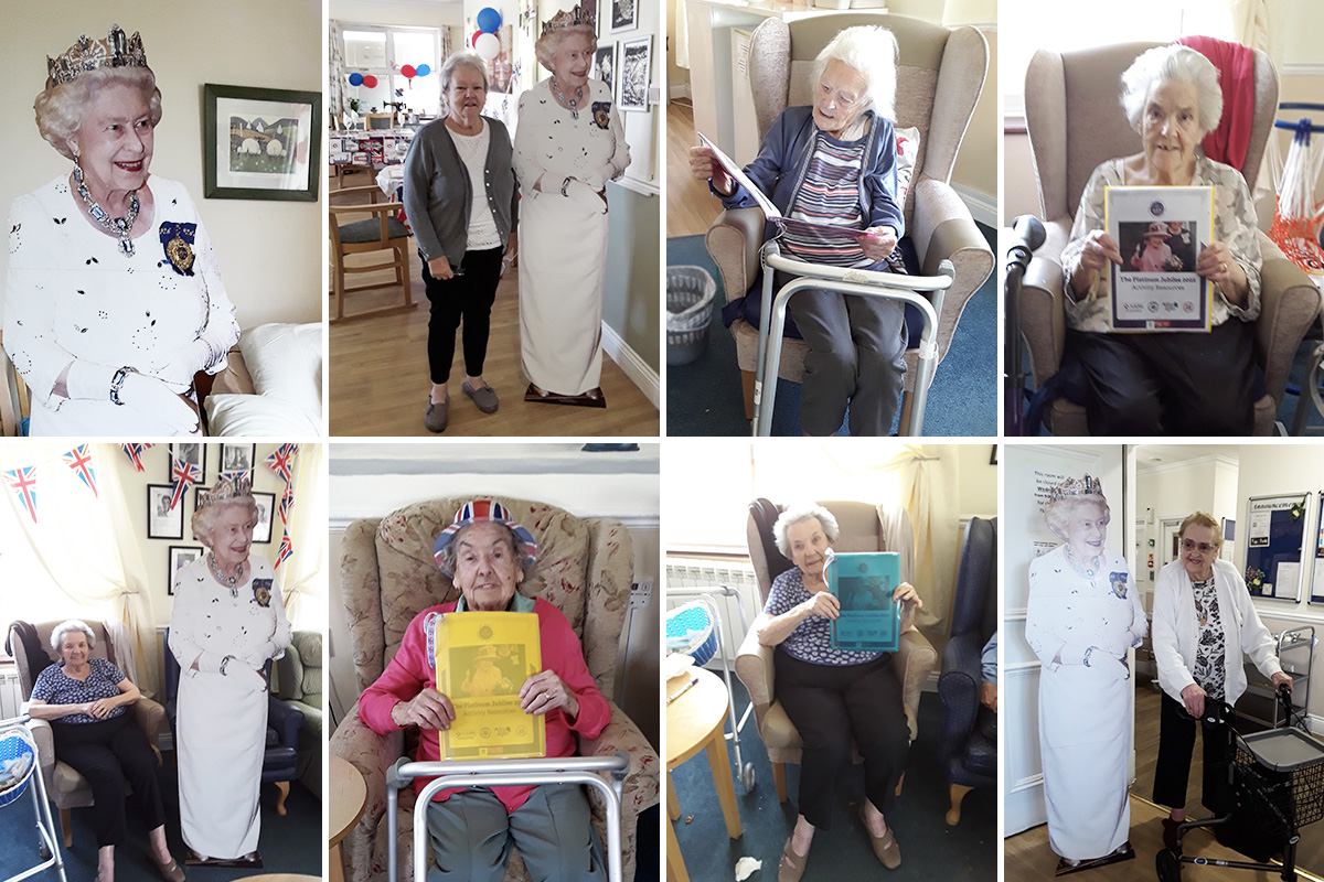 Jubilee celebrations at Silverpoint Court Residential Care Home