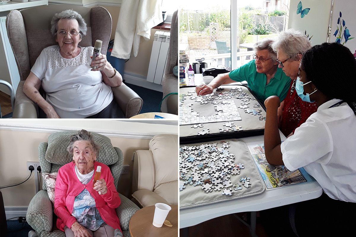 Bingo and balloons at Silverpoint Court Residential Care Home