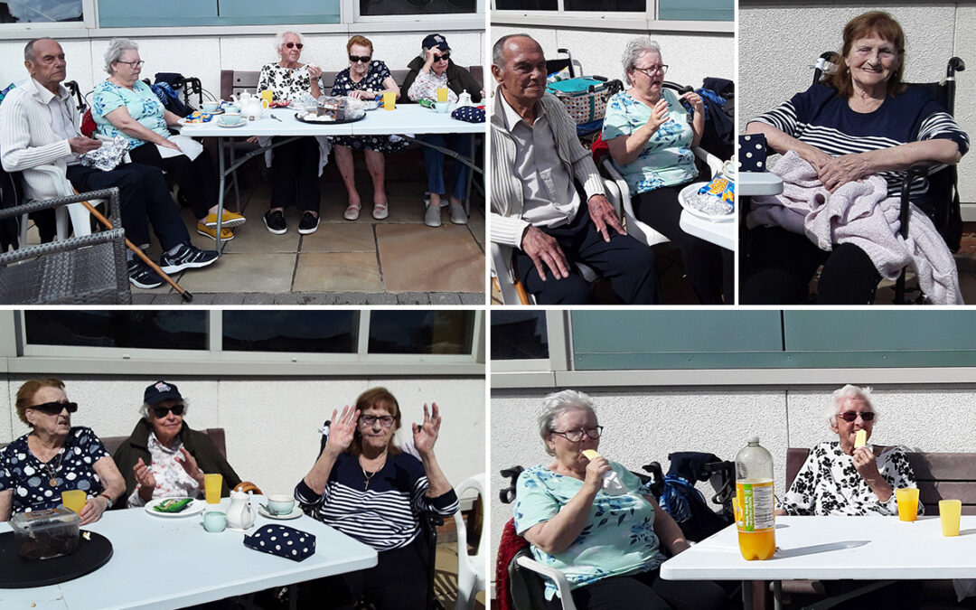 Silverpoint Court Residential Care Home residents enjoy outing to Kings Holiday Park