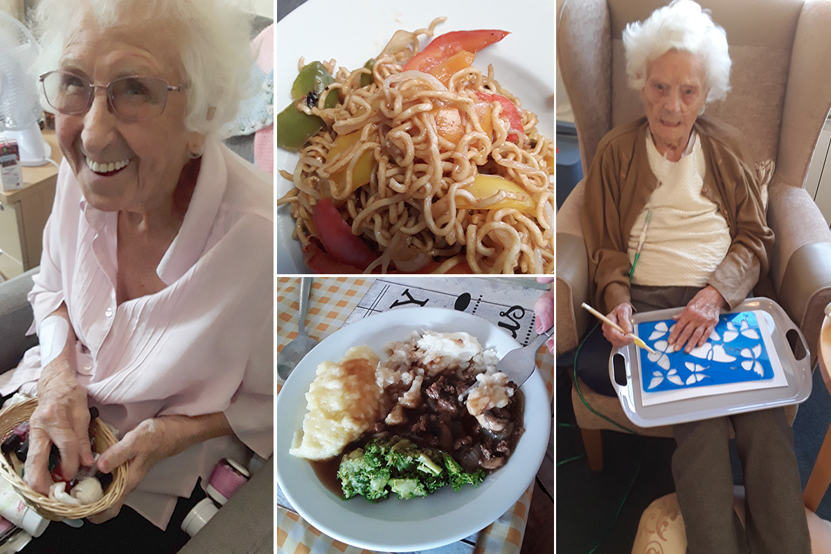 A busy week at Silverpoint Court Residential Care Home