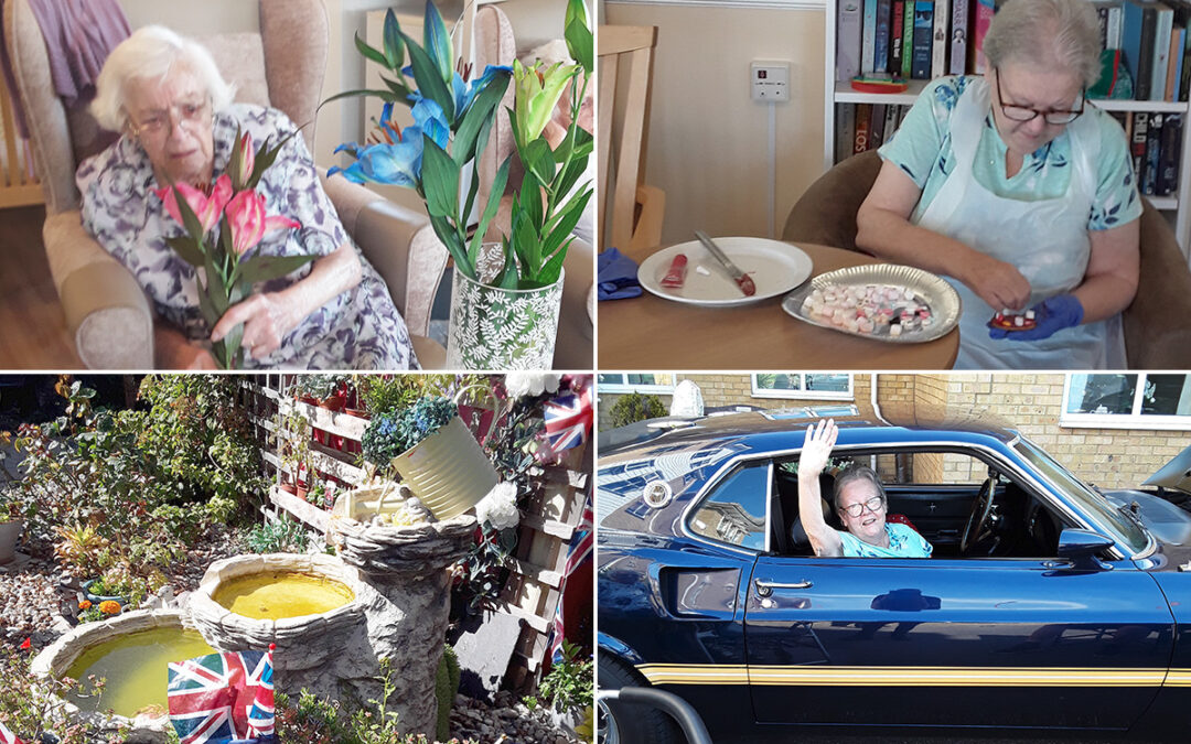 Glorious gardens and car shows at Silverpoint Court Residential Care Home