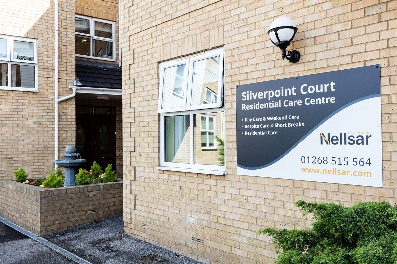 The front of Silverpoint Court Residential Care Home