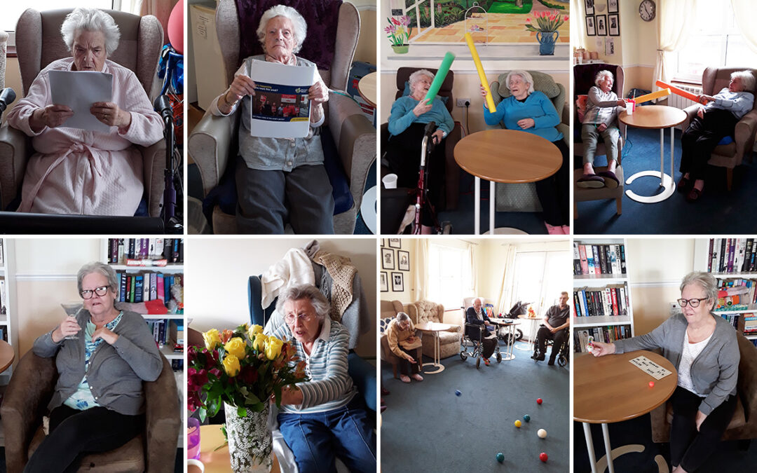 Silverpoint Court Residential Care Home residents enjoy varied activities