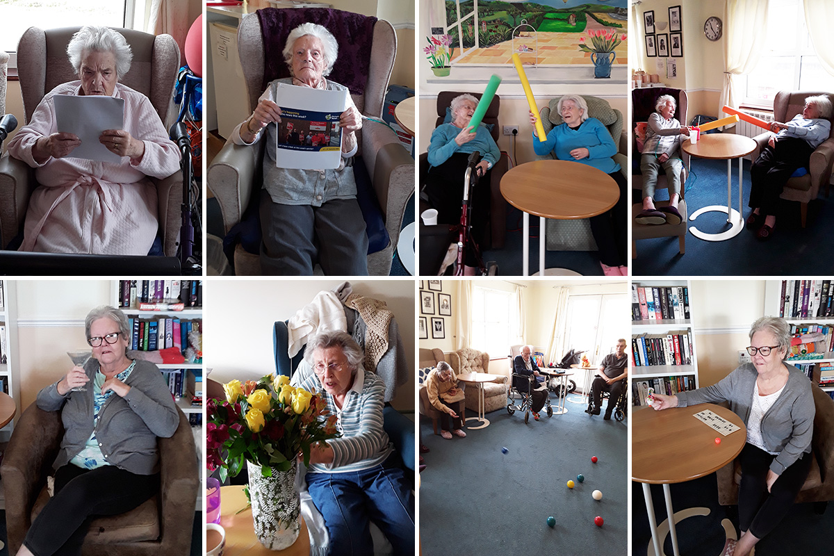 Silverpoint Court Residential Care Home residents enjoy varied activities
