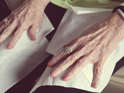 Silverpoint Court Residential Care Home nail pampering