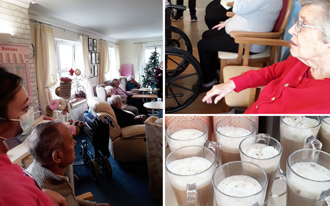 Silverpoint Court Residential Care Home residents enjoy a wonderful school choir