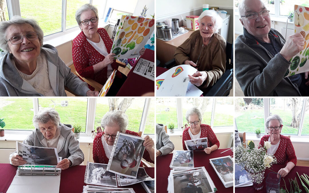 Silverpoint Court Residential Care Home residents lend a hand