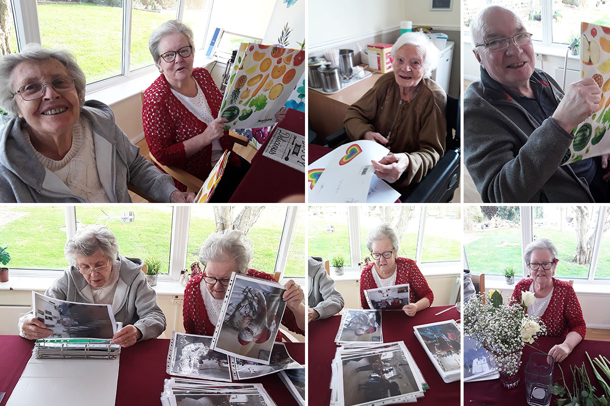 Silverpoint Court Residential Care Home residents lend a hand