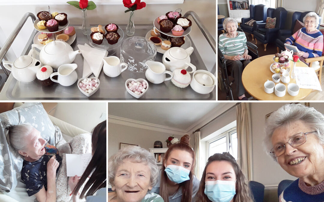 Celebrating Mothers Day at Silverpoint Court Residential Care Home