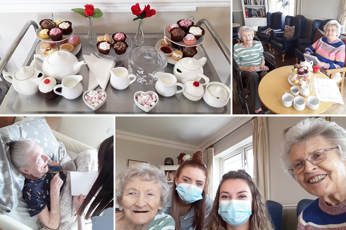 Celebrating Mothers Day at Silverpoint Court Residential Care Home