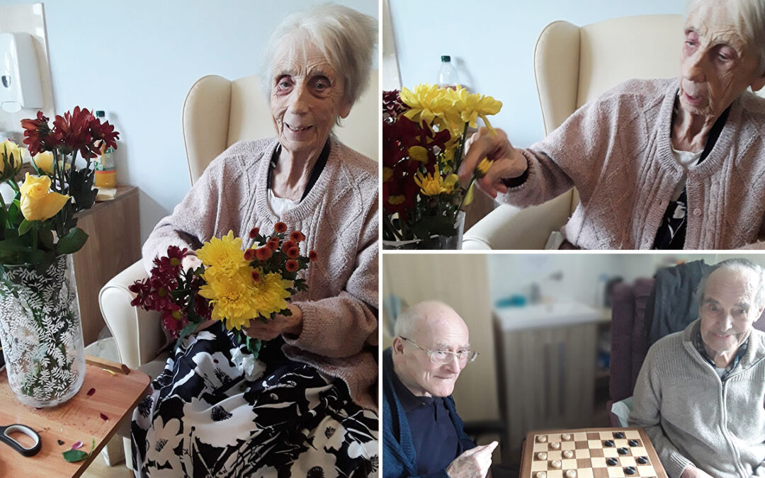 Reminiscence and friendship at Silverpoint Court Residential Care Home