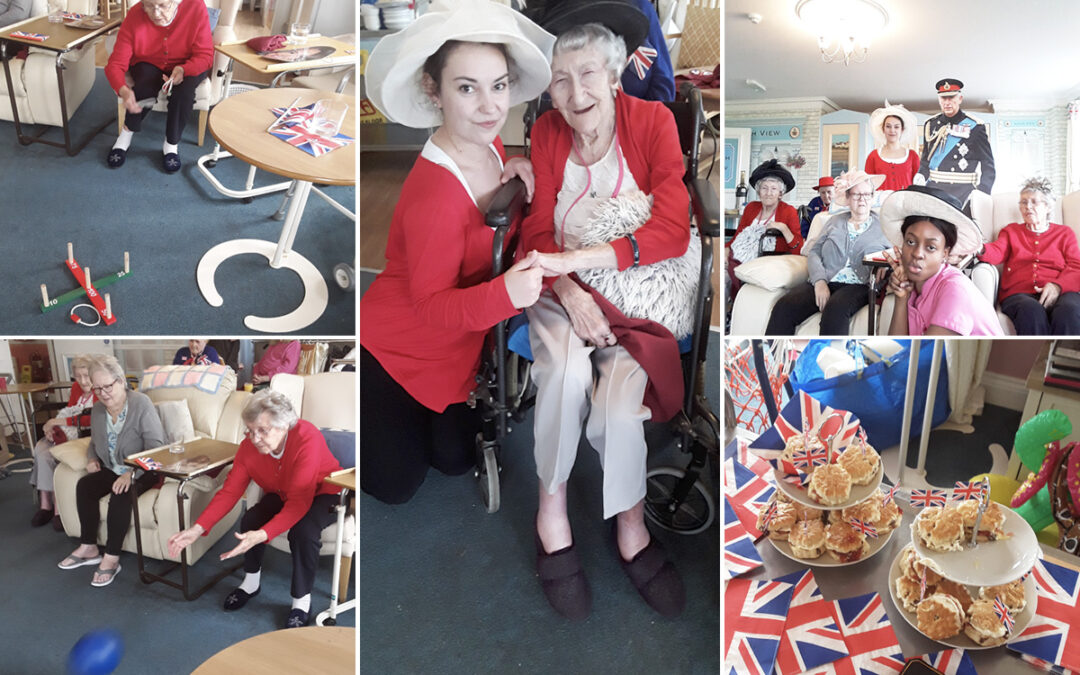 Musical entertainment and games afternoon at Silverpoint Court Residential Care Home