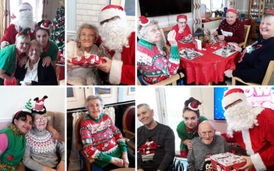 Christmas Day at Silverpoint Court Residential Care Home