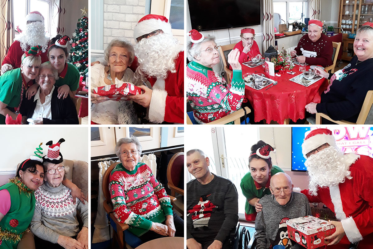 Christmas Day at Silverpoint Court Residential Care Home
