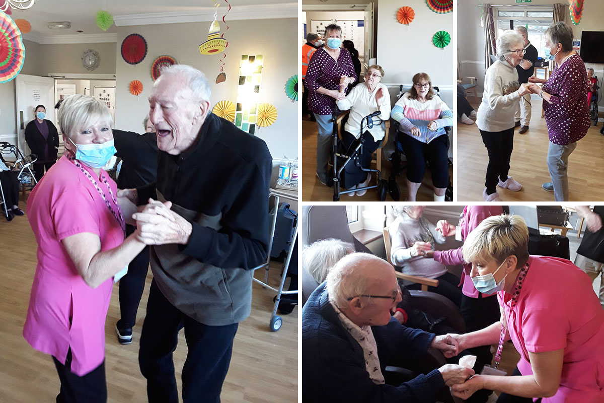 Mexican extravaganza with music at Silverpoint Court Residential Care Home