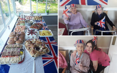 VE Day celebrations at Silverpoint Court Residential Care Home