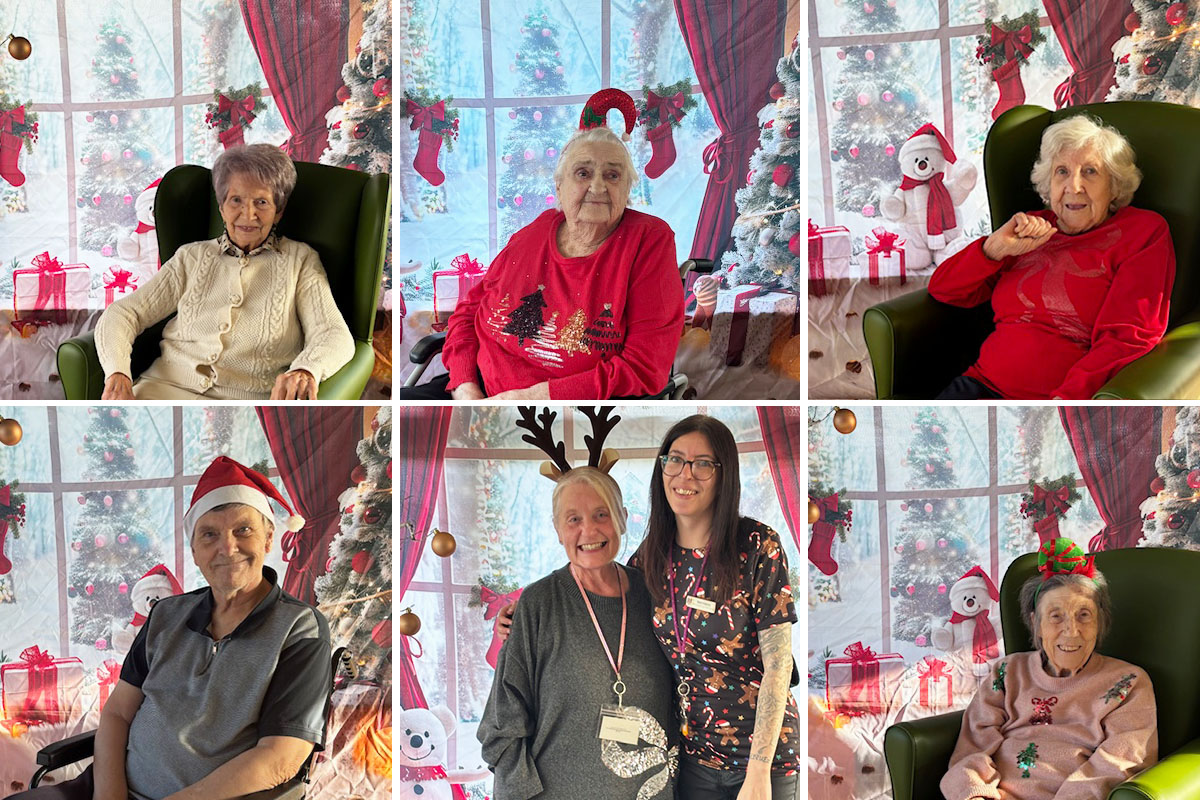 Festive fun on Christmas Jumper Day at Silverpoint Court Residential Care Home