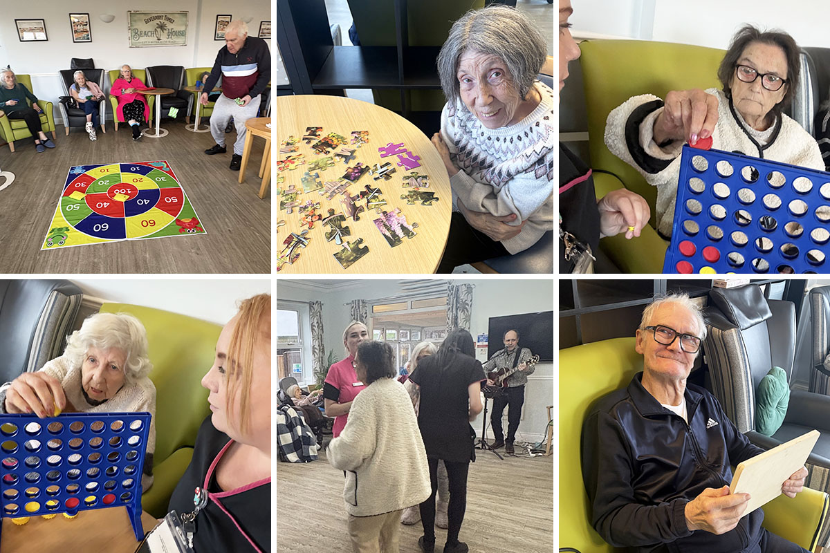 From games to guitar songs at Silverpoint Court Residential Care Home