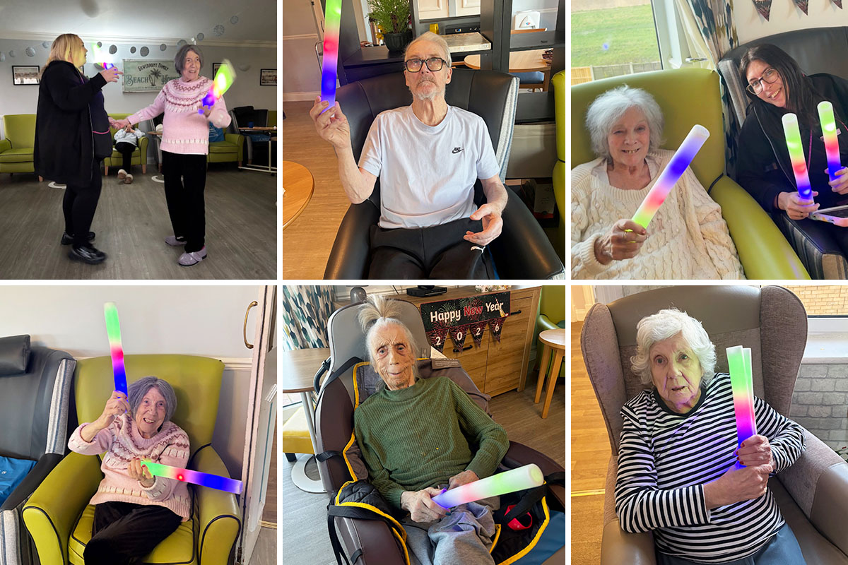 New Year’s Eve celebrations at Silverpoint Court Residential Care Home